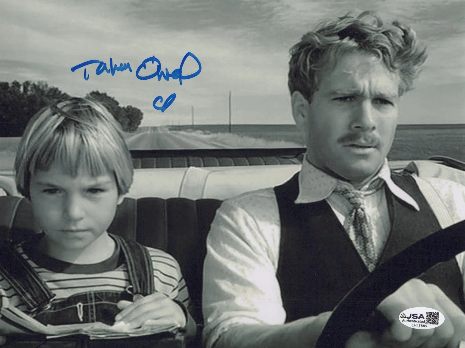 TATUM O'NEIL — TATUM O'NEIL Signed PAPER MOON 8x10 Photo ADDIE LOGGINS Autograph JSA CERT