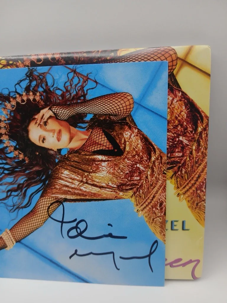 Cynthia Erivo, Idina Menzel — Cynthia Erivo & Idina Menzel signed inserts Elphaba CD Bundle, image 3