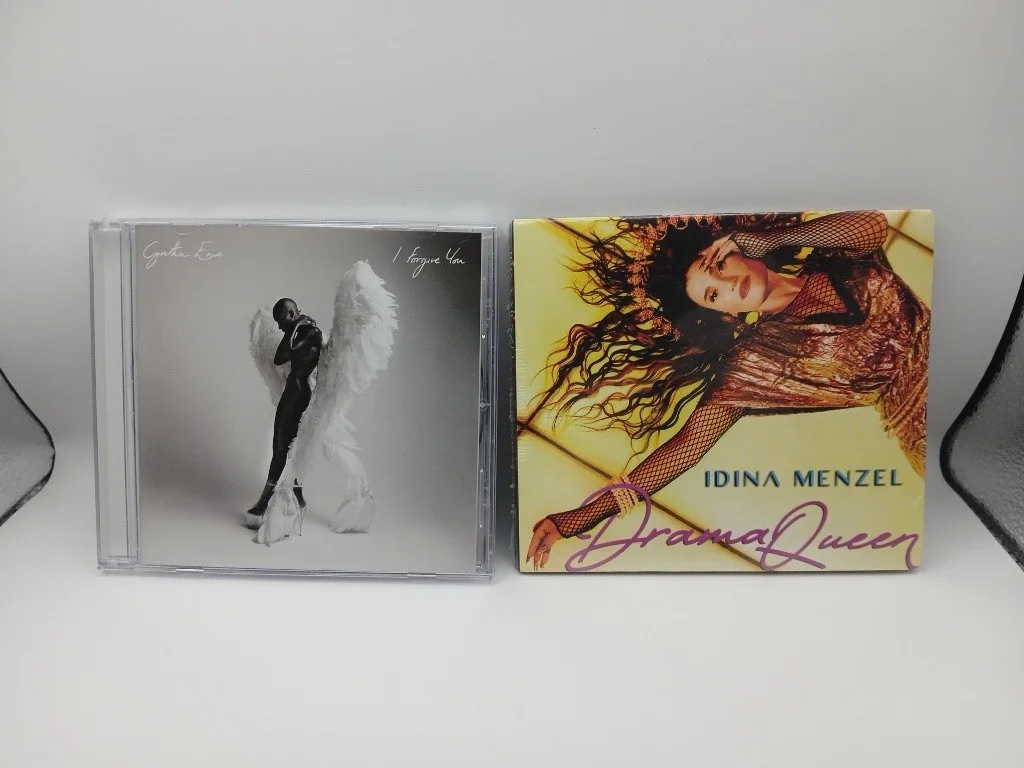 Cynthia Erivo, Idina Menzel — Cynthia Erivo & Idina Menzel signed inserts Elphaba CD Bundle, image 5
