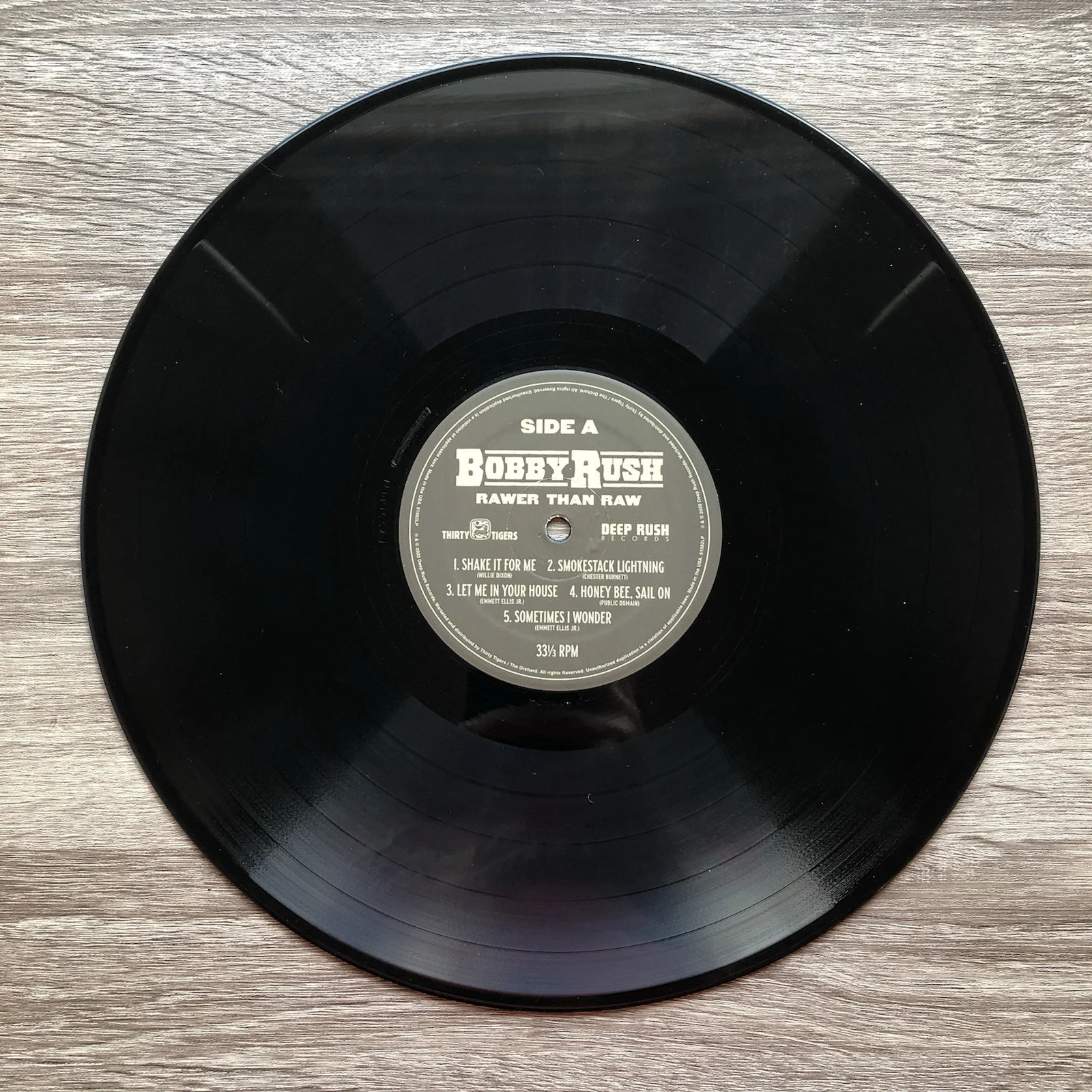 Bobby Rush Autographed Rawer Than Raw Vinyl Record “Love That Girl” Signed JSA, image 4