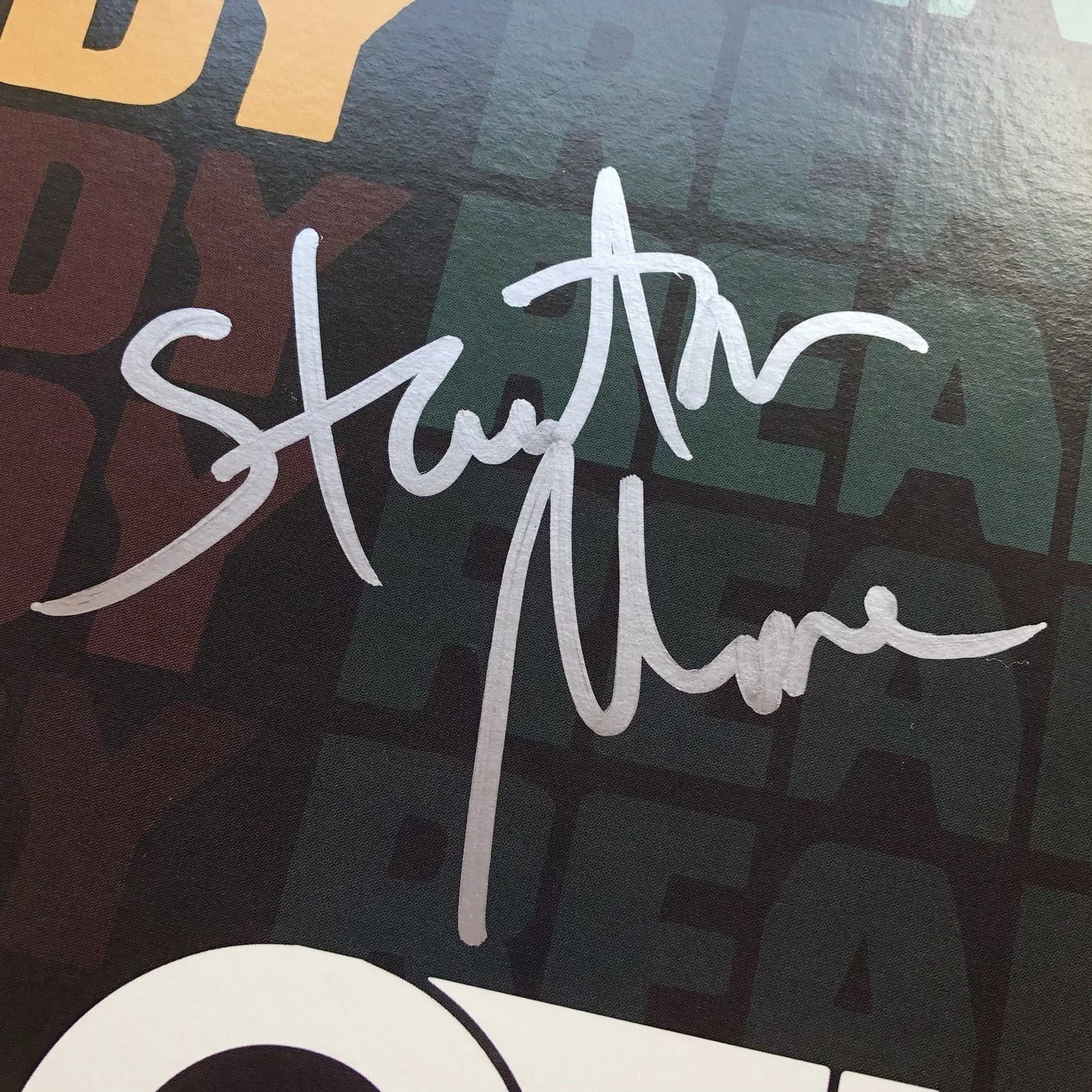Galactic Autographed Already Ready Vinyl Record Stanton Moore Signed with JSA, image 3