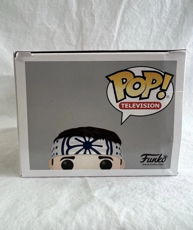 RALPH MACCHIO — Signed Autographed Ralph Macchio' Cobra Kai Karate Kid' Rare Funko Pop PSA COA, image 5