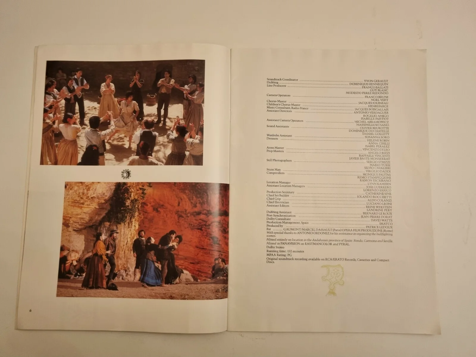 Cinema Programme Carmen - Placido Domingo Julia Migenes Johnson Ruggero Raimondi, изображение 4