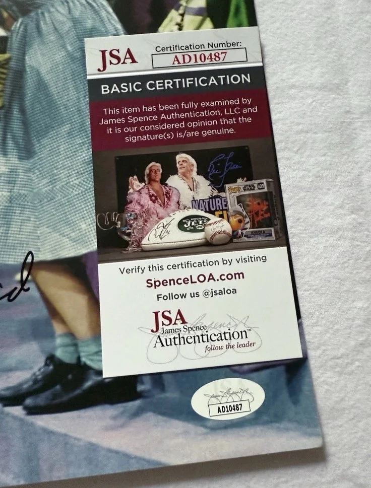 Jerry Maren — Jerry Maren 'The Wizard of Oz' Signed Autographed 14x11 Photo JSA COA, изображение 2