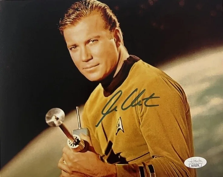 William Shatner Star Trek Captain Kirk — William Shatner ‘Star Trek Captain Kirk’ Signed Autographed 10x8 Photo JSA COA, изображение 5