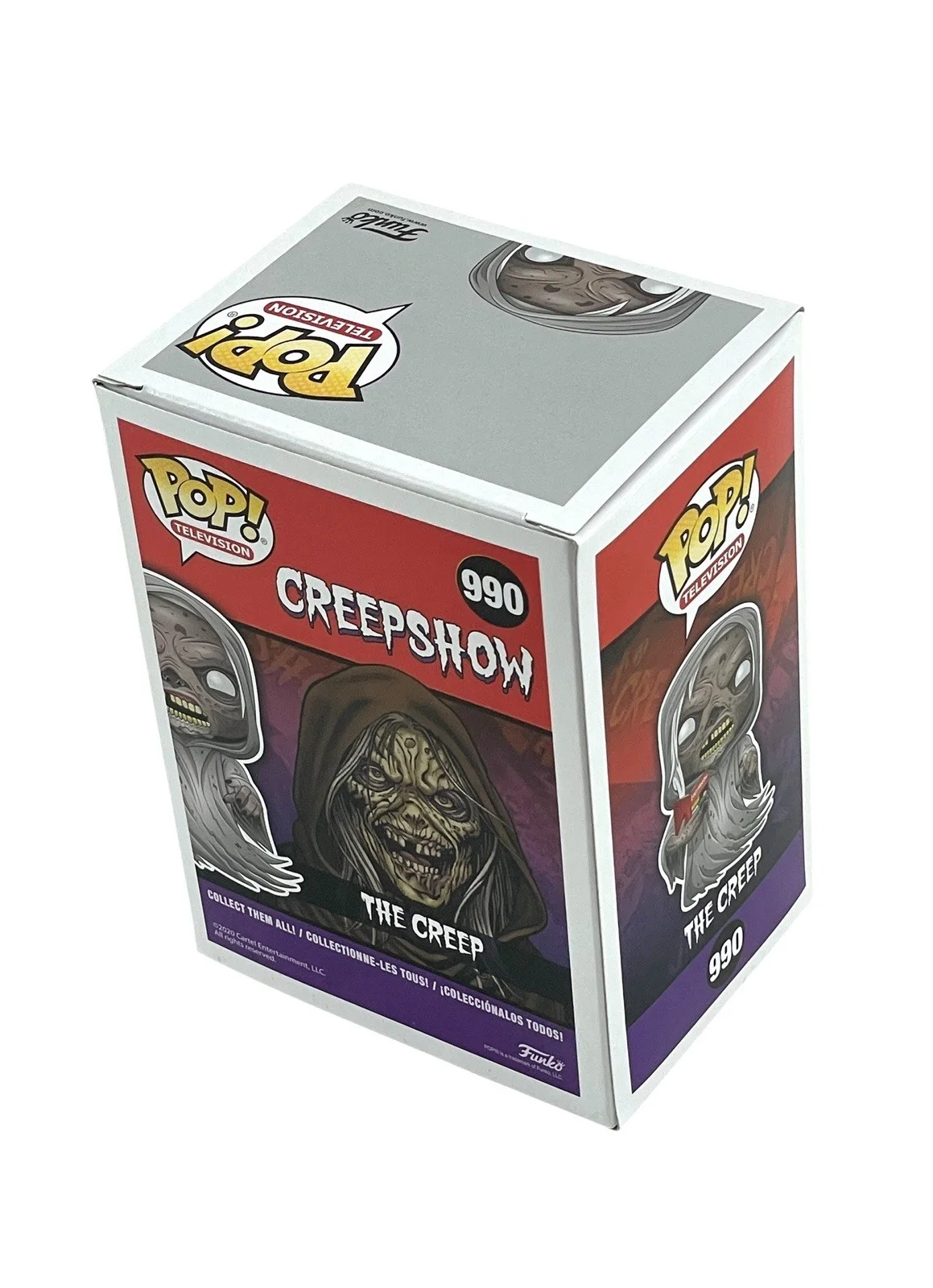 Tom Savini — Creepshow Rare Tom Savini Signed The Creep Vaulted Funko Pop Horror Icon JSA 👻, image 4