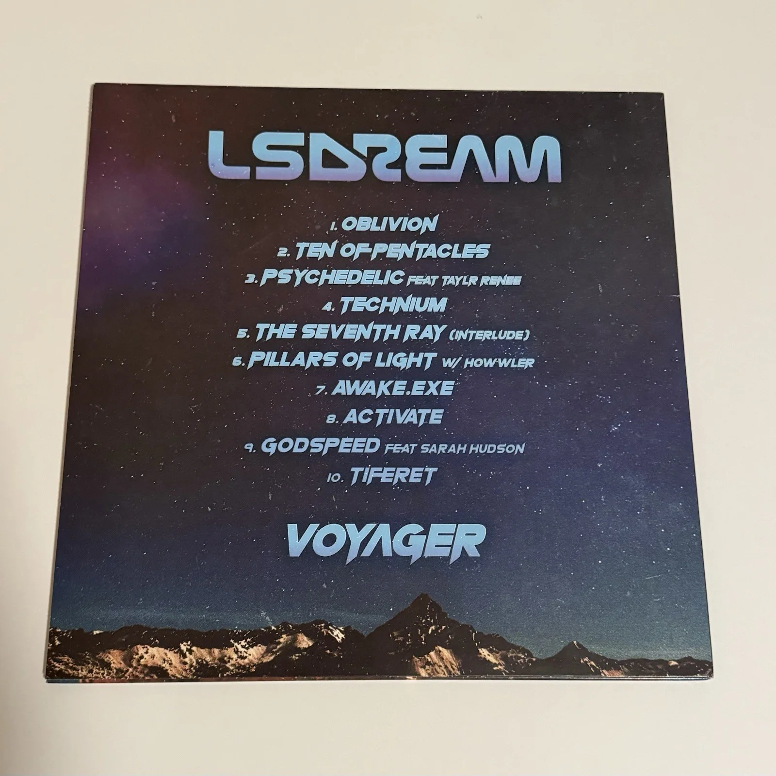 LSDREAM SIGNED VOYAGER VINYL RECORD, image 4