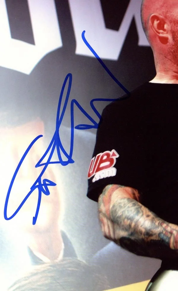 SCOTT IAN SIGNED AUTOGRAPHED 11x14 PHOTO ANTHRAX PSA/DNA, image 2