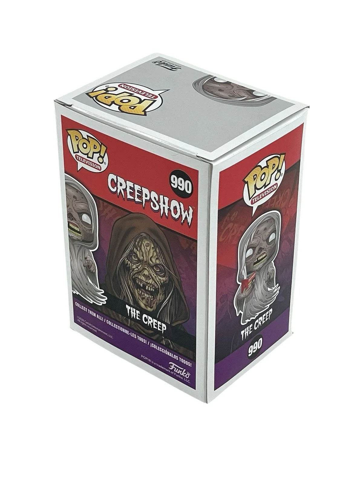 Tom Savini — Creepshow Tom Savini Signed The Creep Walmart Exclusive Funko Pop Figure JSA COA, image 4