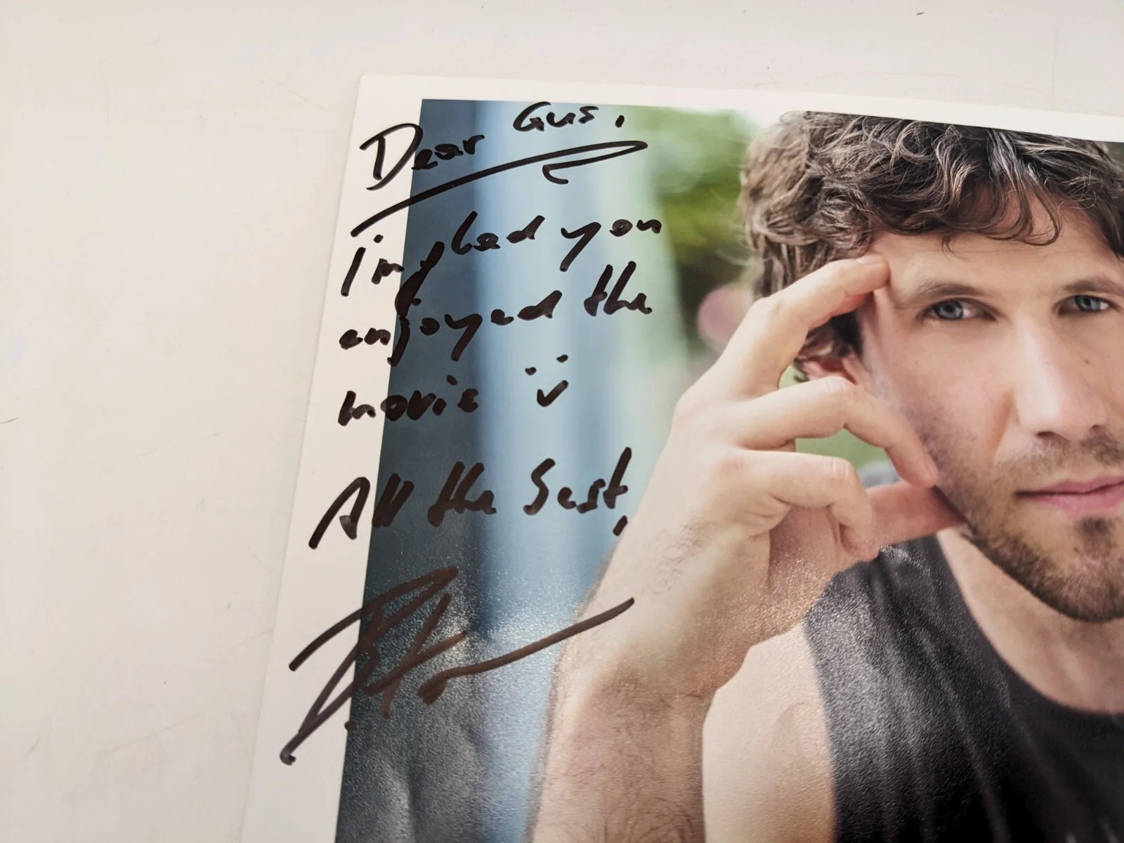 Bernhard Forcher Actor Hand Signed 8x10 Photo Autograph, image 4
