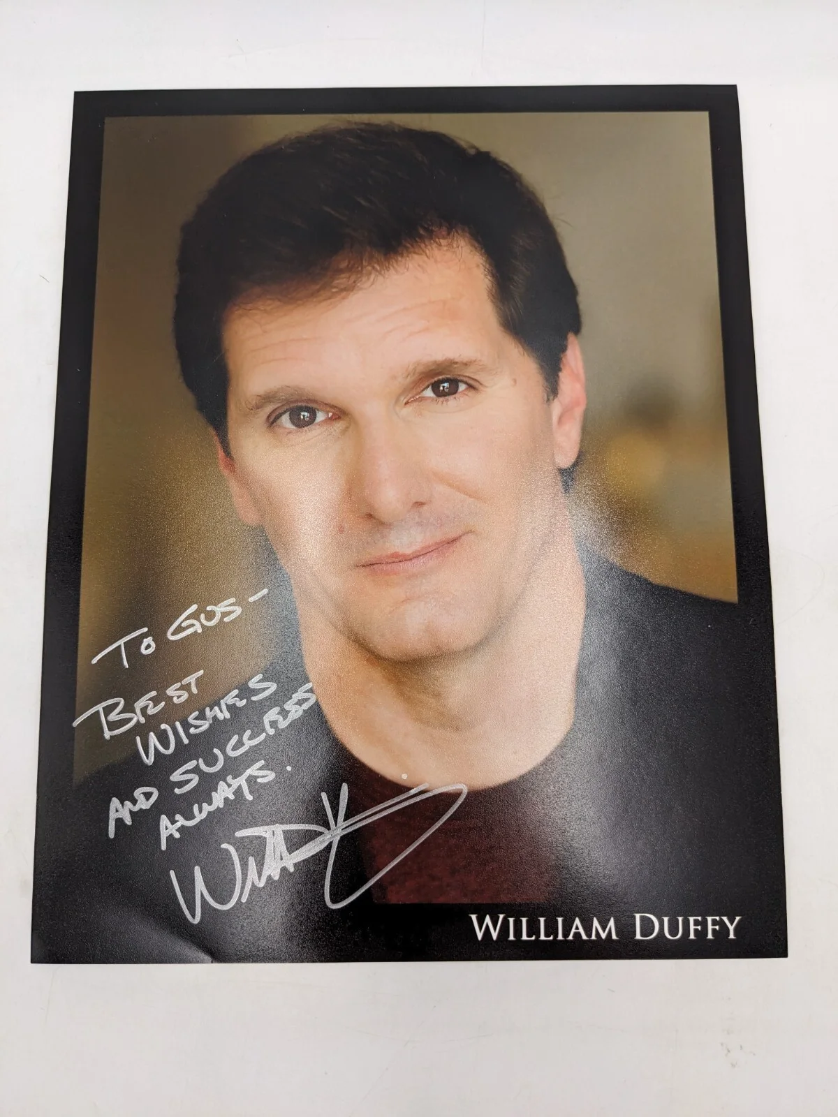 William Duffy Actor West Wing Scandal Hand Signed 8x10 Photo Autograph, изображение 2
