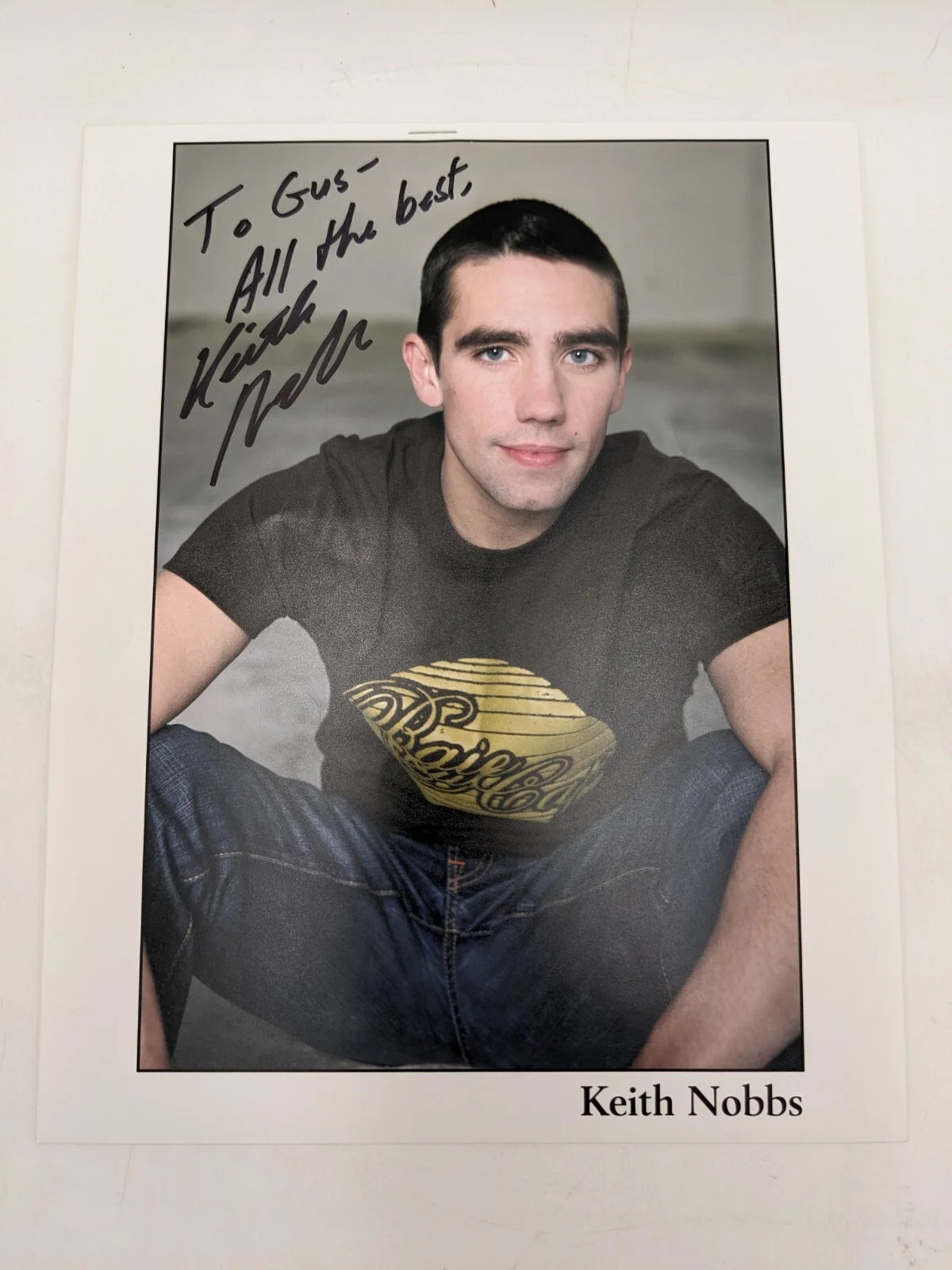 Keith Nobbs The Pacific Endgame 8x10 Signed Press Photo Autograph, image 2