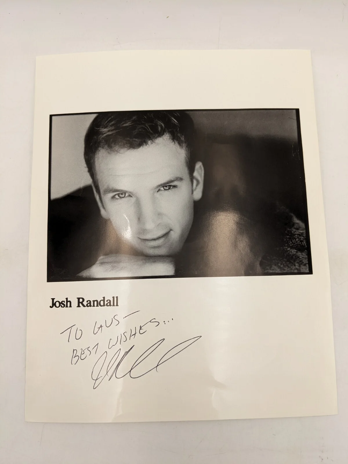 Josh Randall TV Actor Ozark Ed Station 19 Hand Signed Photo Autograph, image 2