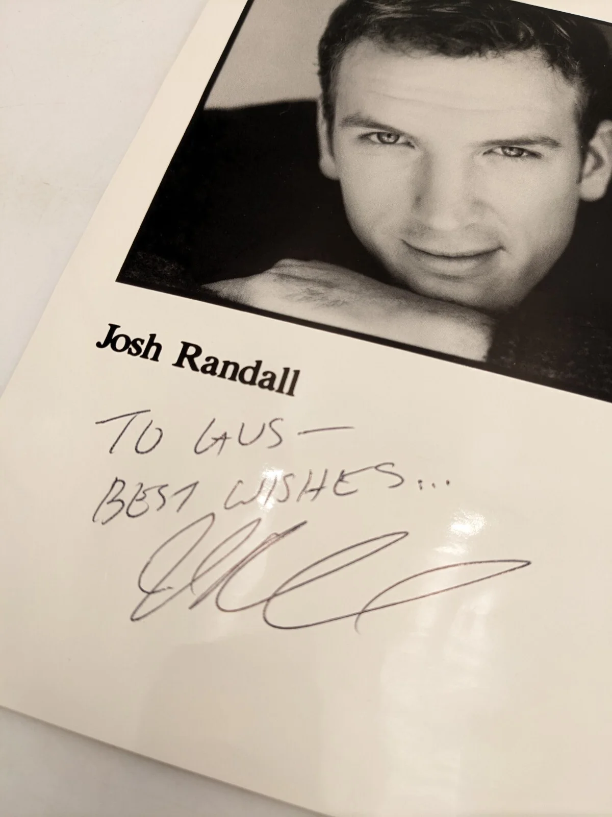 Josh Randall TV Actor Ozark Ed Station 19 Hand Signed Photo Autograph, image 3