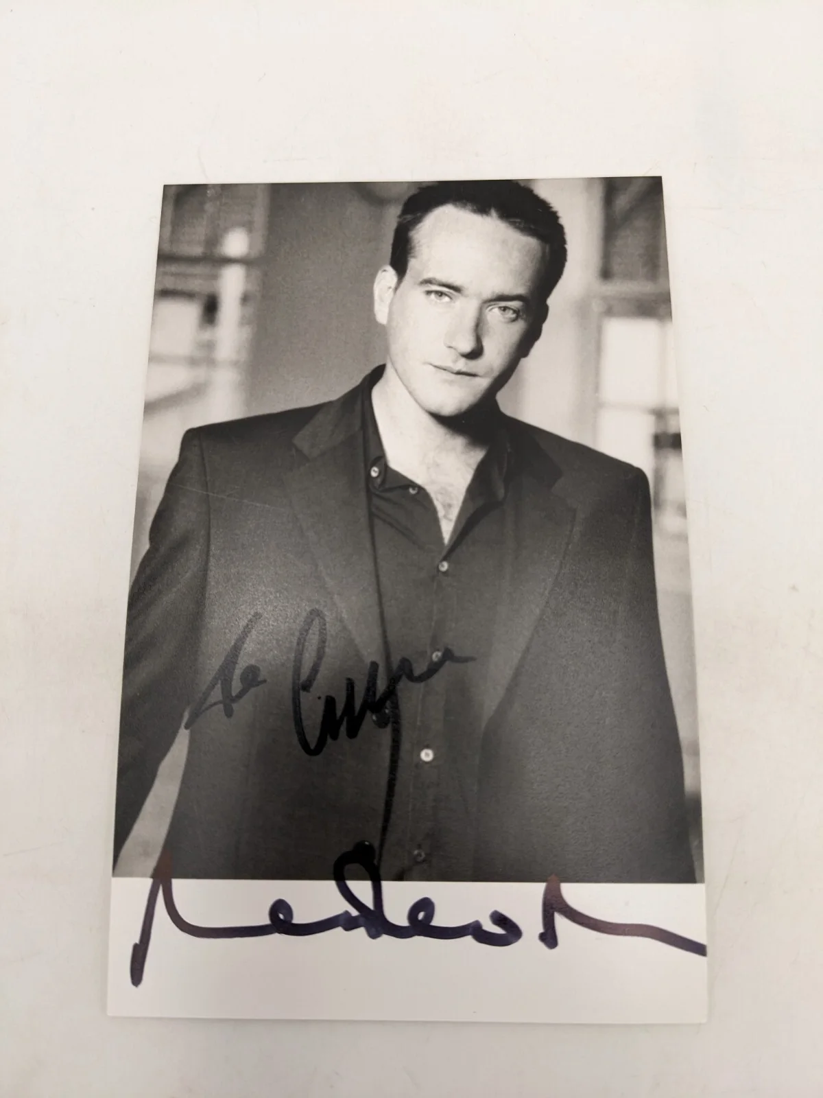 Matthew Macfayden ~3.75x6" Hand Signed Photo Autograph, image 2