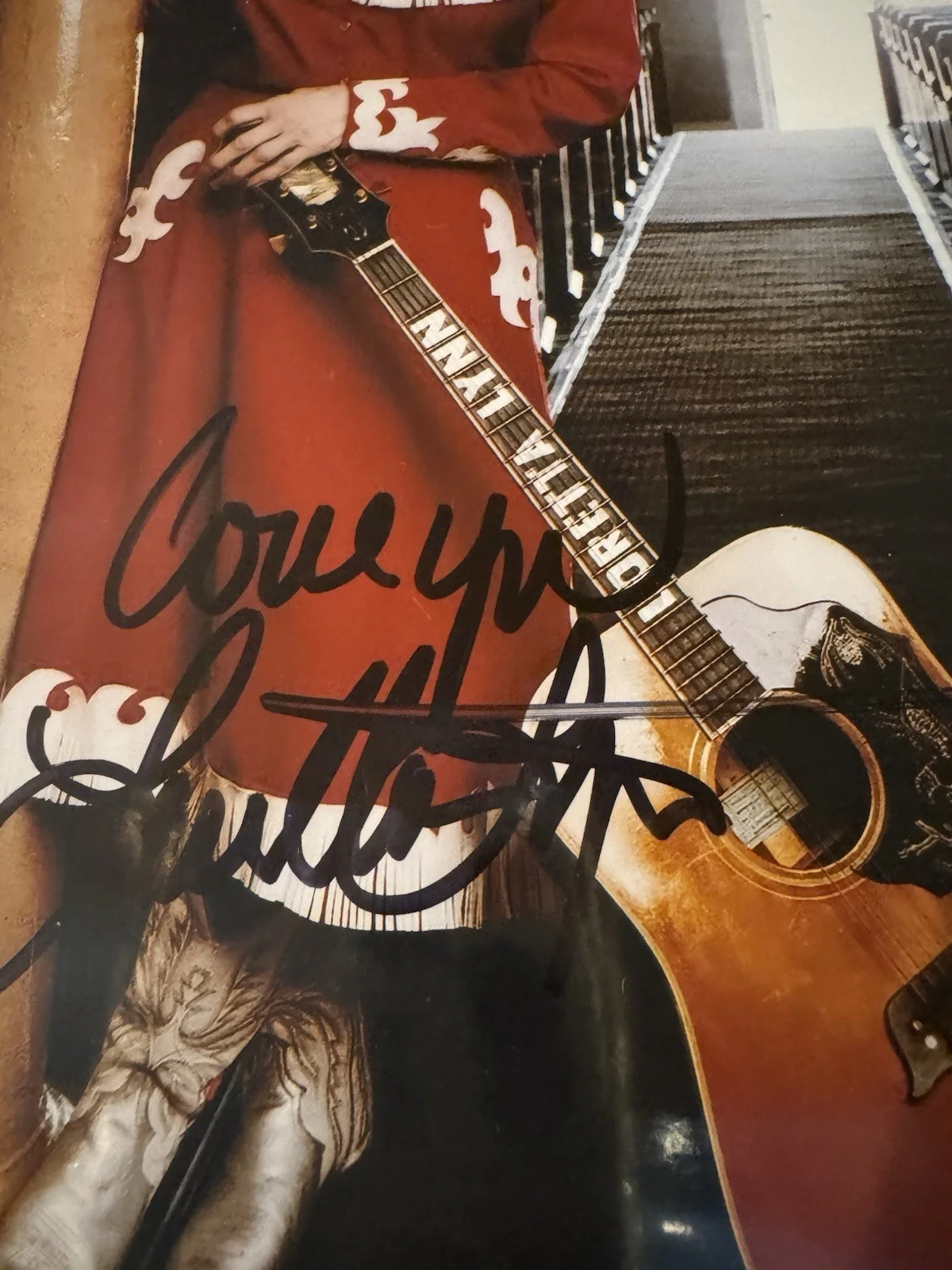 Loretta Lynn Signed 8x10 Autographed Photo With Dual COAs Coal Miners Daughter, изображение 2