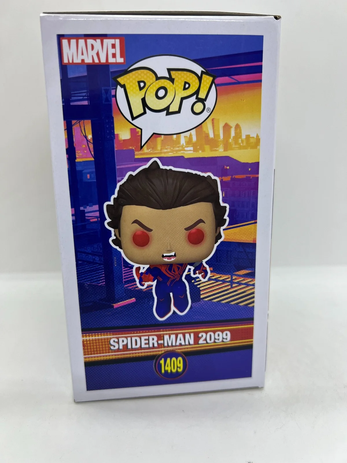 Oscar Isaac Signed Spider-Man 2099 Funko Pop Across the Spiderverse #1409 ACOA, image 3