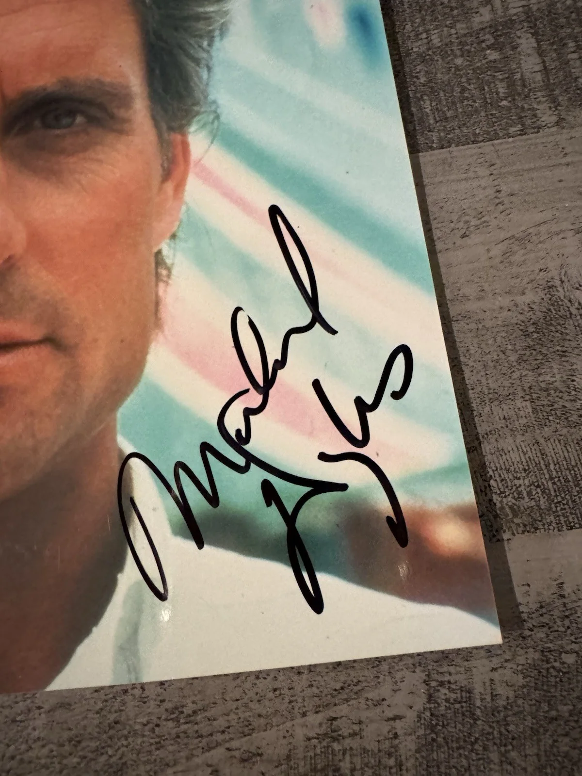 Michael Douglas — Michael Douglas signed 8x10 photo Actor director and Producer Icon COA, image 2