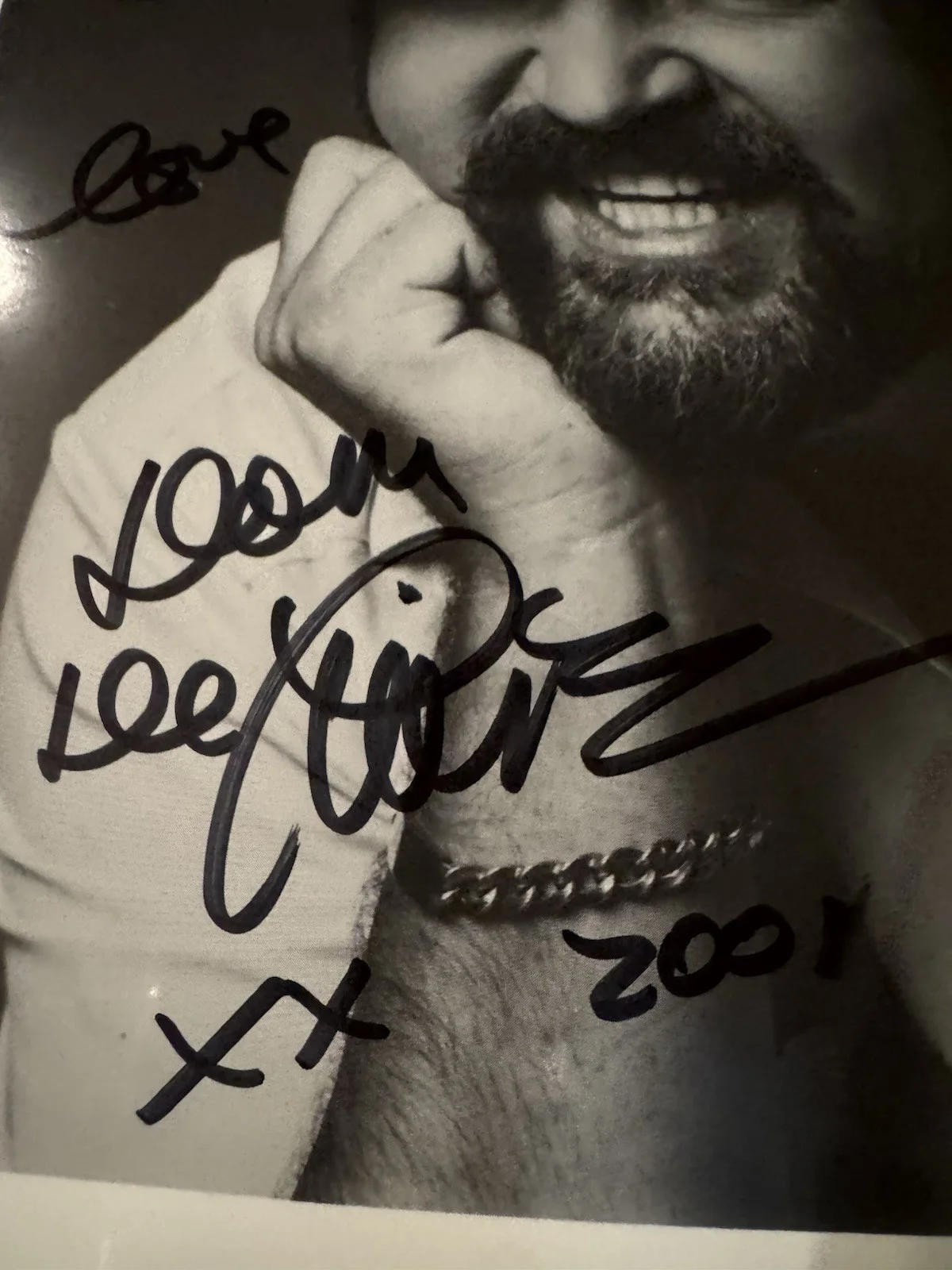 Dom DeLuise — Dom Deluise Signed Autographed 8x10 Photo COA ( to John ) autographed, image 2