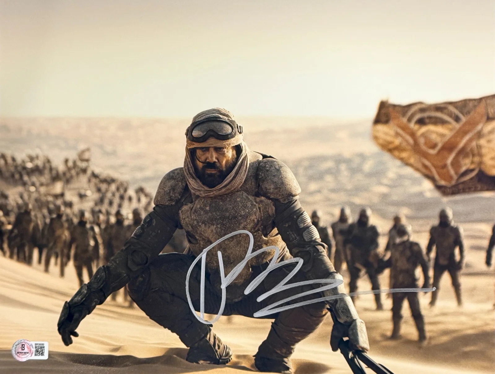Javier Bardem — Javier Bardem Signed 11x14 Photo Dune Authentic Autograph Beckett