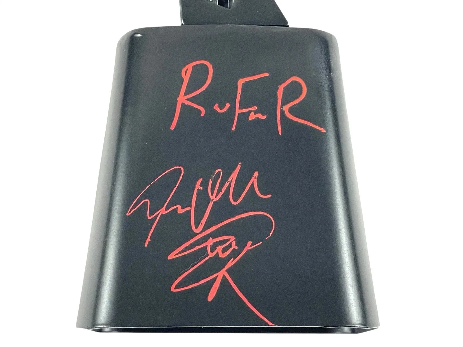 Steven Adler Rare Signed Autographed Cowbell RFR Inscription Guns N' Roses JSA, изображение 3