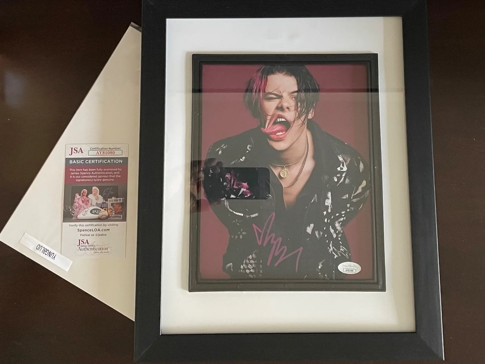 Yungblud — Yungblud Autographed Signed 11x14 Framed & Matted Photo includes JSA, image 2