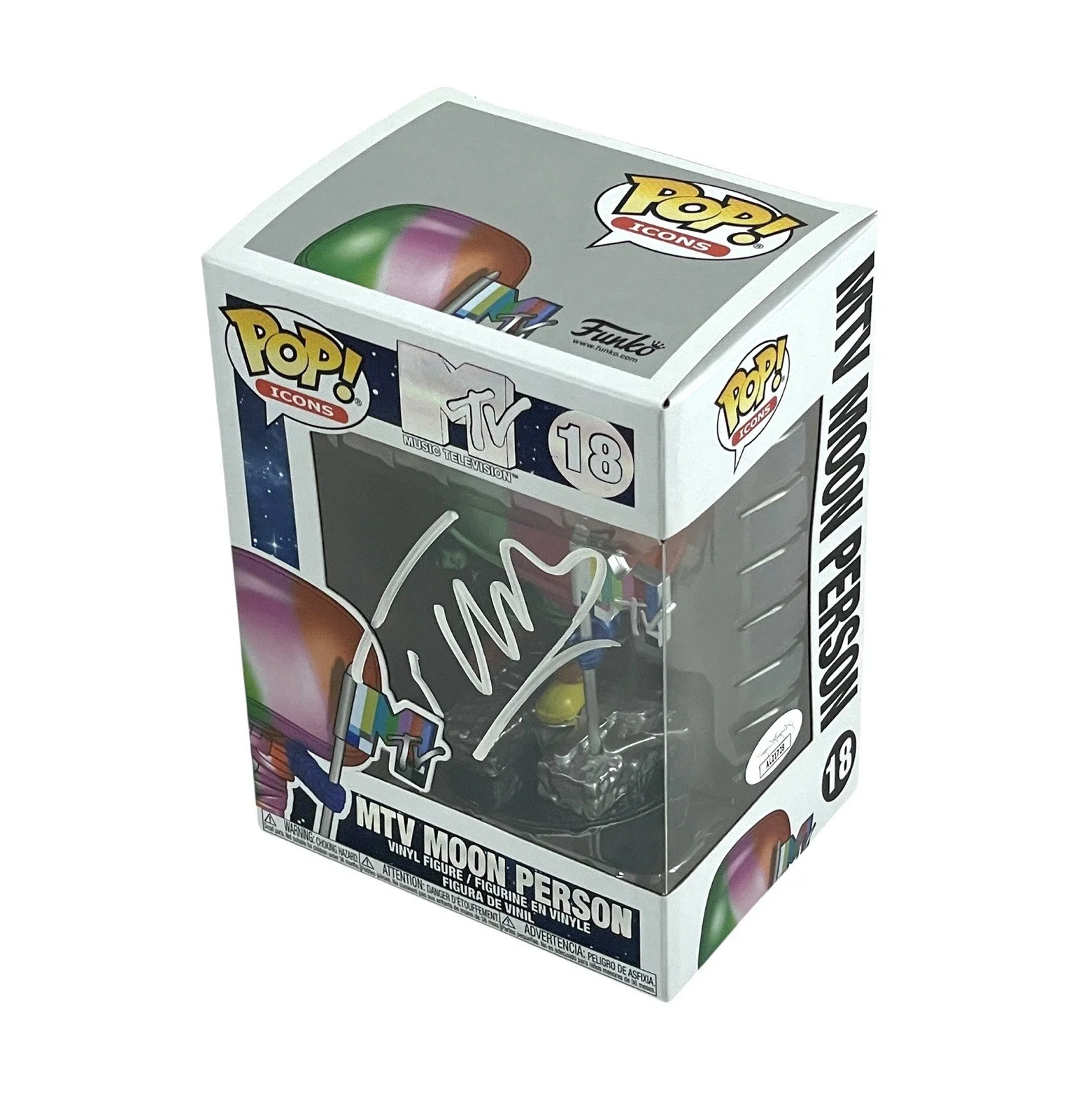 The Buggles Trevor Horn Signed MTV Moon Man Person Funko POP JSA Certified COA, изображение 4