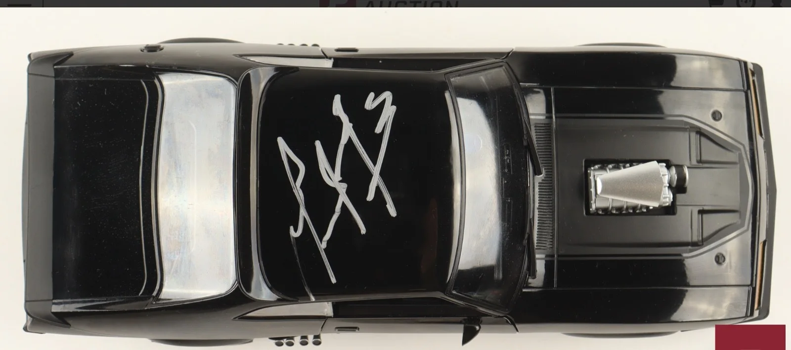 Mel Gibson — Mel Gibson Autographed Mad Max 1:18 Scale Die-Cast 1973 Ford Falcon Interceptor, image 3