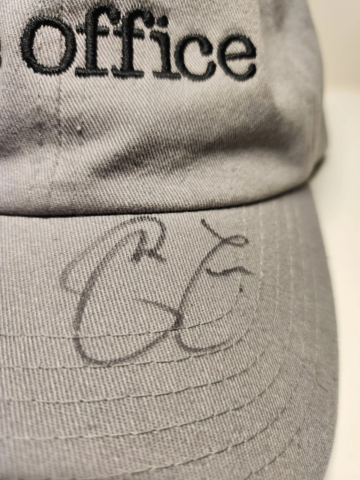Steve Carrell — Steve Carell Signed Autographed The Office Hat Michael Scott, image 2