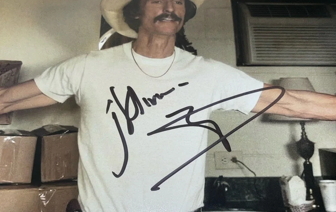 Matthew Mcconaughey Signed 8x10 Photo Dazed And Confused With Proof, изображение 2