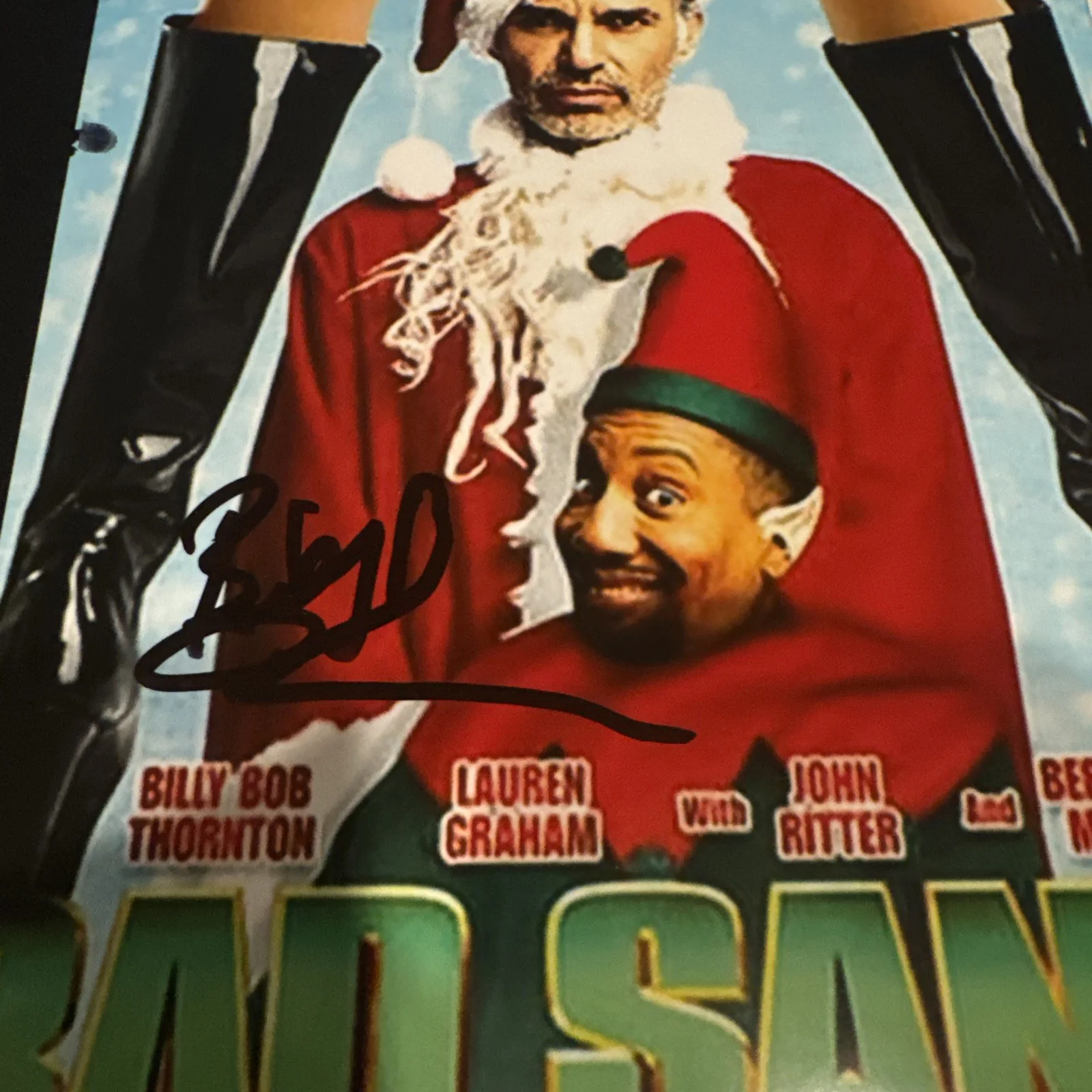BILLY BOB THORNTON SIGNED AUTOGRAPHED 8x10 PHOTO BAD SANTA RARE JSA COA, изображение 2