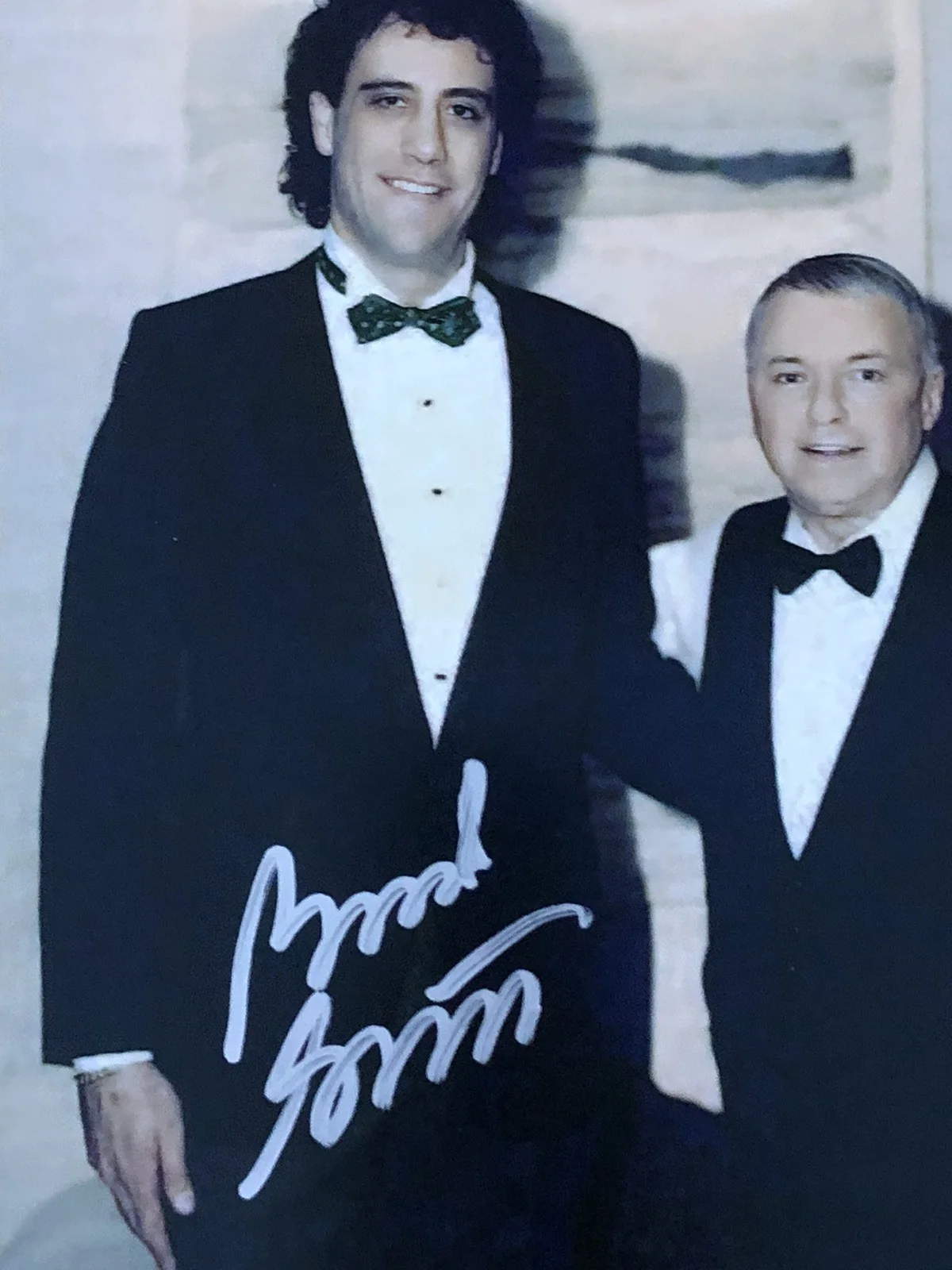 Brad Garrett — BRAD GARRETT SIGNED 8X10 YOUNG COMIC ACTOR 80's OPENING LAS VEGAS FRANK SINATRA, изображение 3