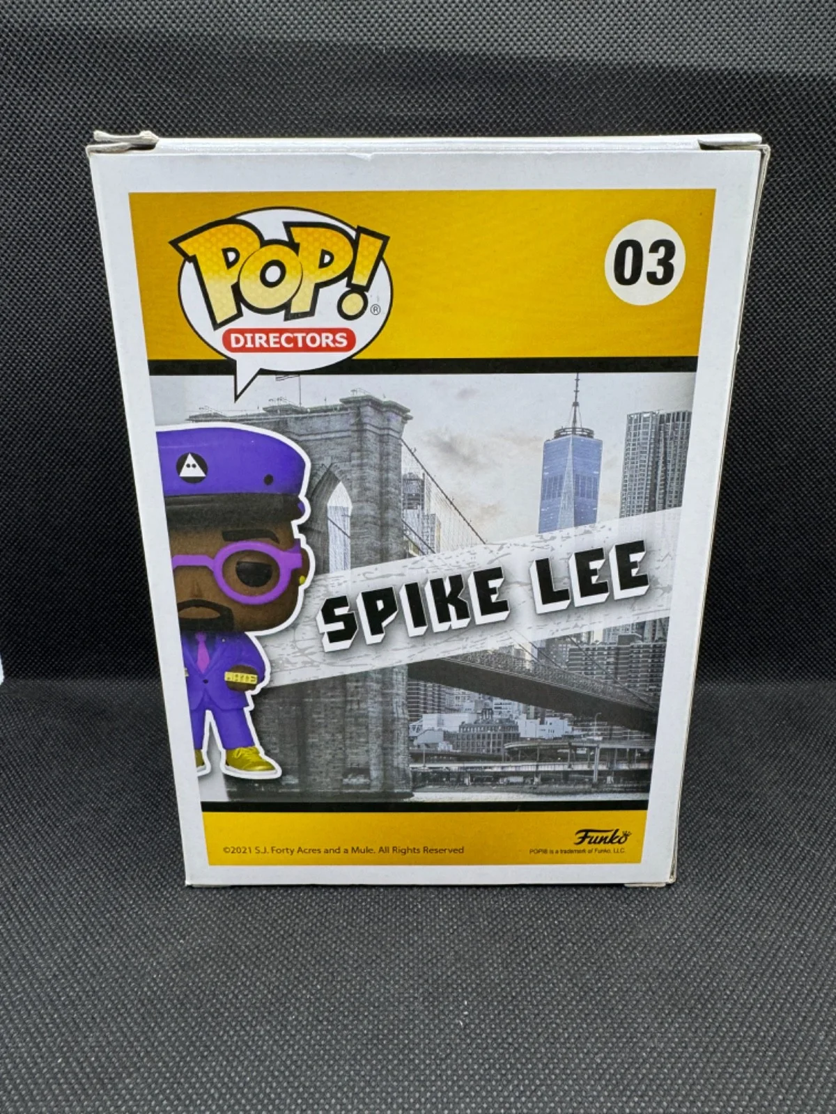 Spike Lee — SPIKE LEE signed autographed DIRECTOR FUNKO POP FIGURE #03 w/ COA JSA CI79390, изображение 4