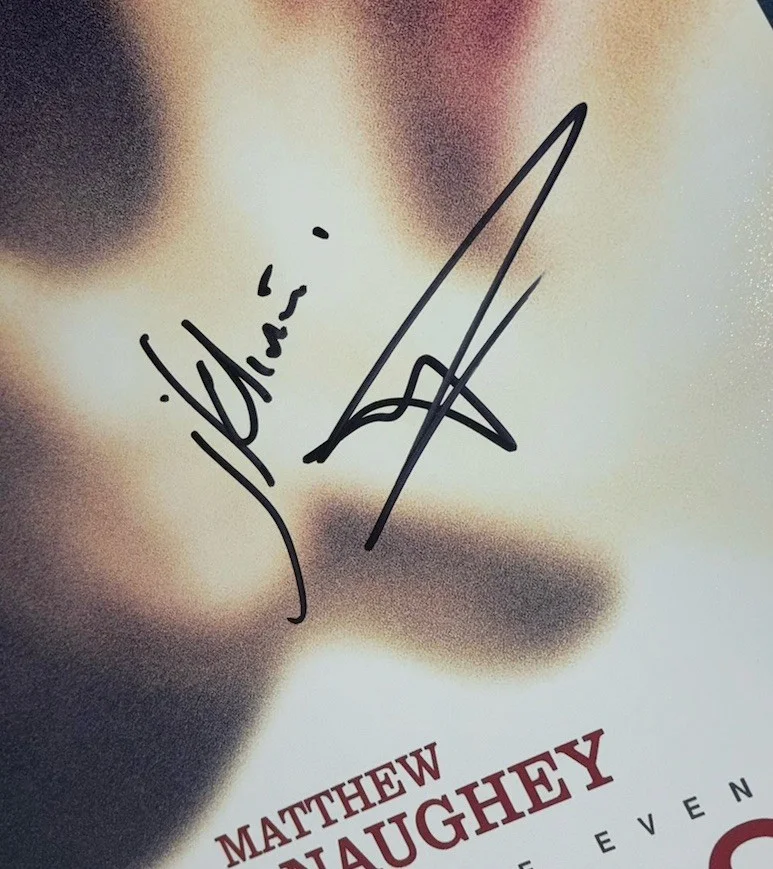 Matthew Mcconaughey Signed 12x18 Photo Dallas Buyers Club With Proof, изображение 2