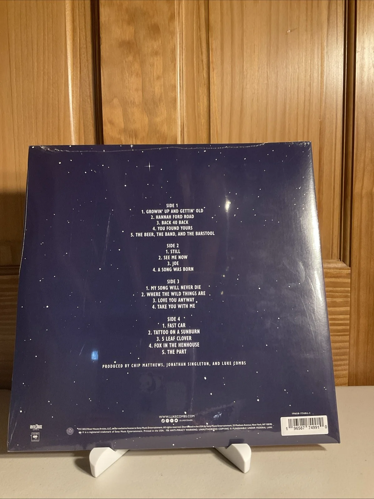 Signed Autographed Luke Combs Gettin’ Old Vinyl Album New Sealed, изображение 3