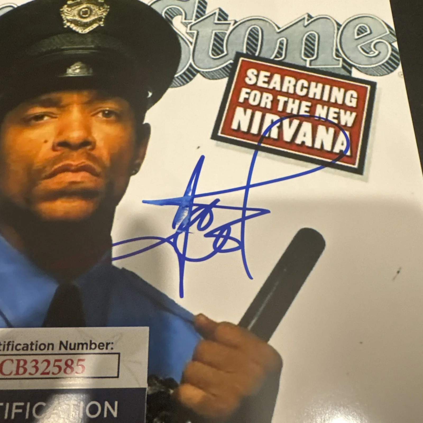 see title — Ice T Signed Autographed 8x10 Photograph JSA COA, image 2