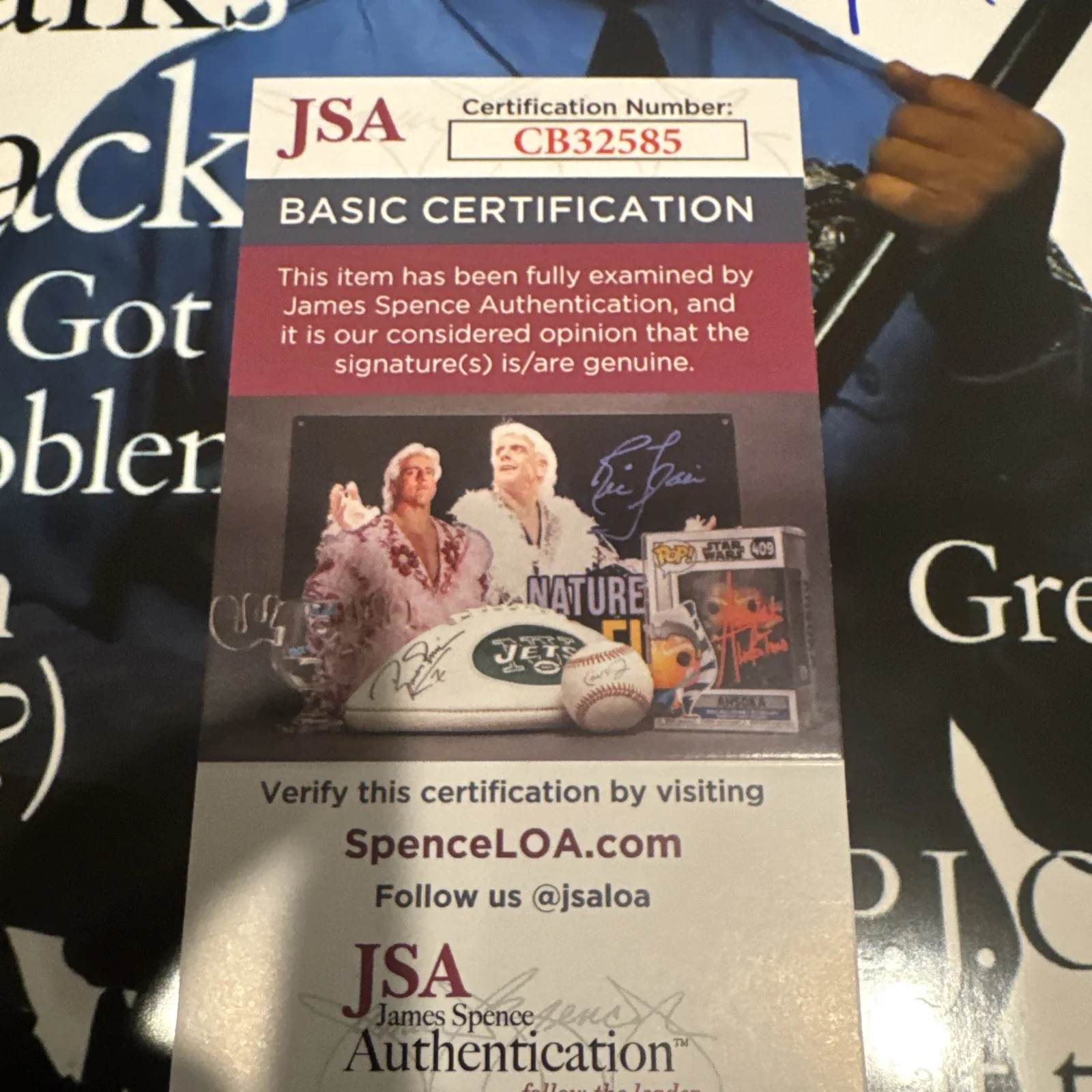 see title — Ice T Signed Autographed 8x10 Photograph JSA COA, image 4