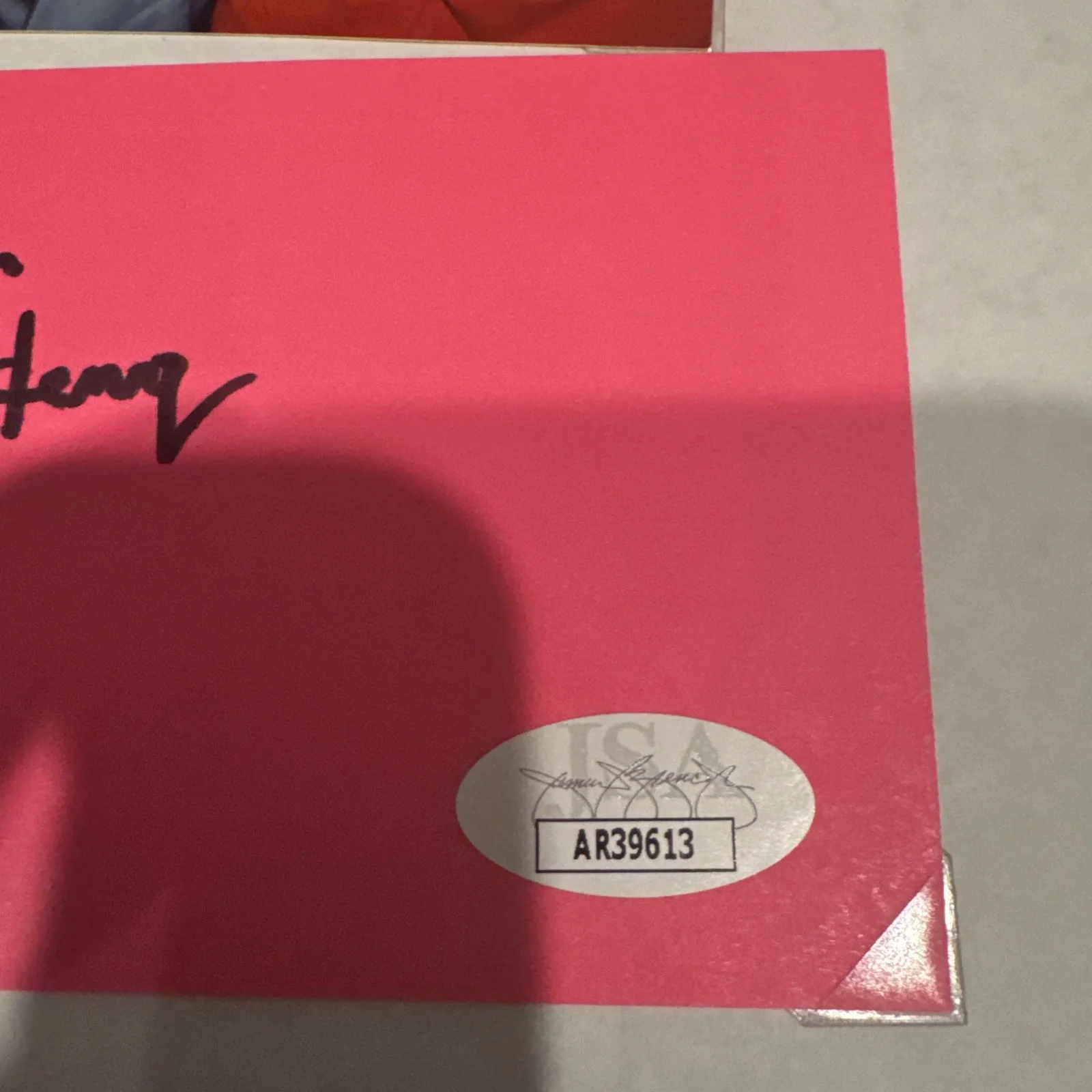 AMERICAN IDOL William Hung Signed Index Card JSA COA, image 2