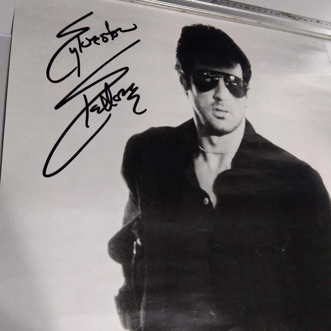 COBRA Movie Poster Sylvester Stallone Original Monochrome 23.6x16.5in, image 2