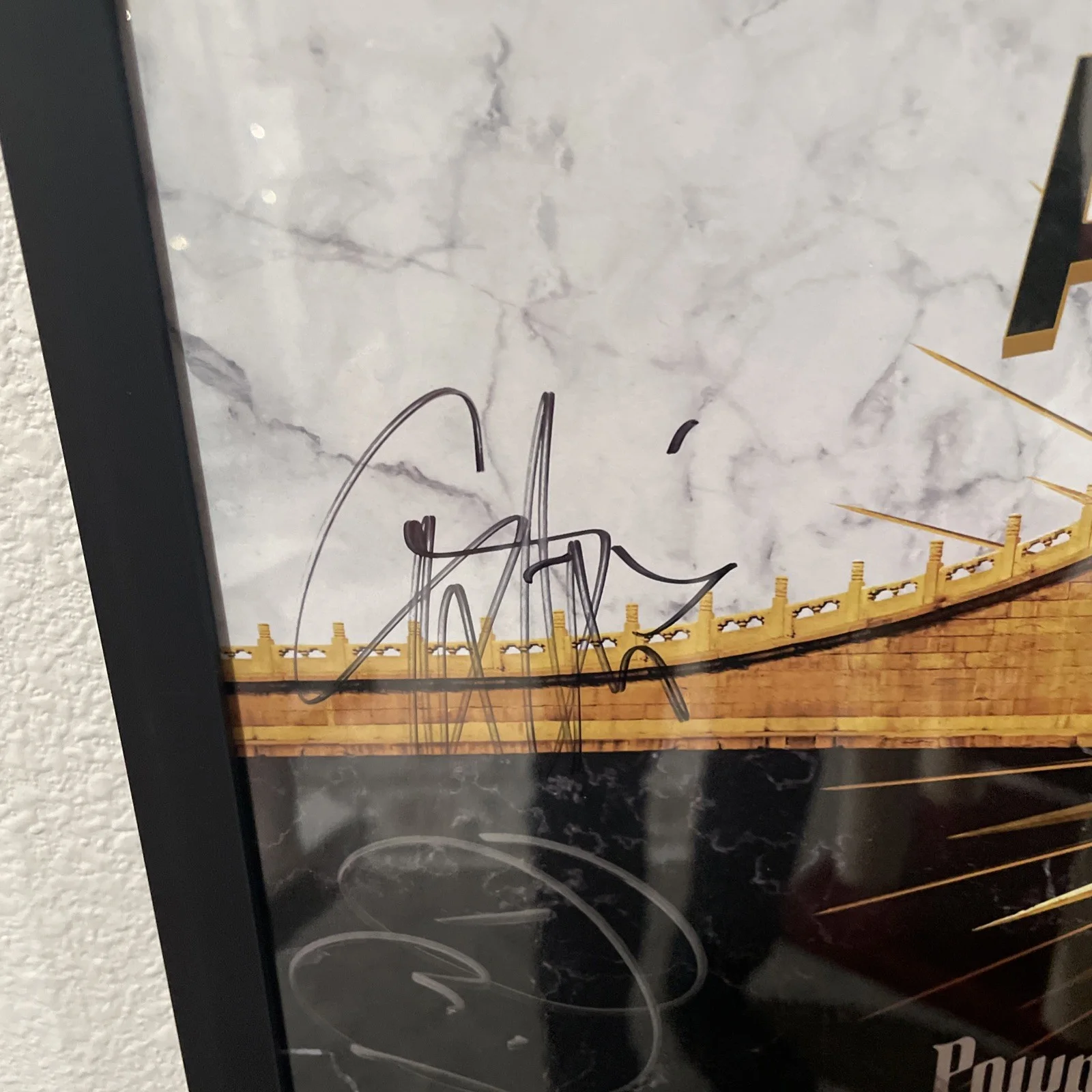 Alter Bridge Signed 11x17 Autographed Entire Band Poster Pawn & Kings, image 2