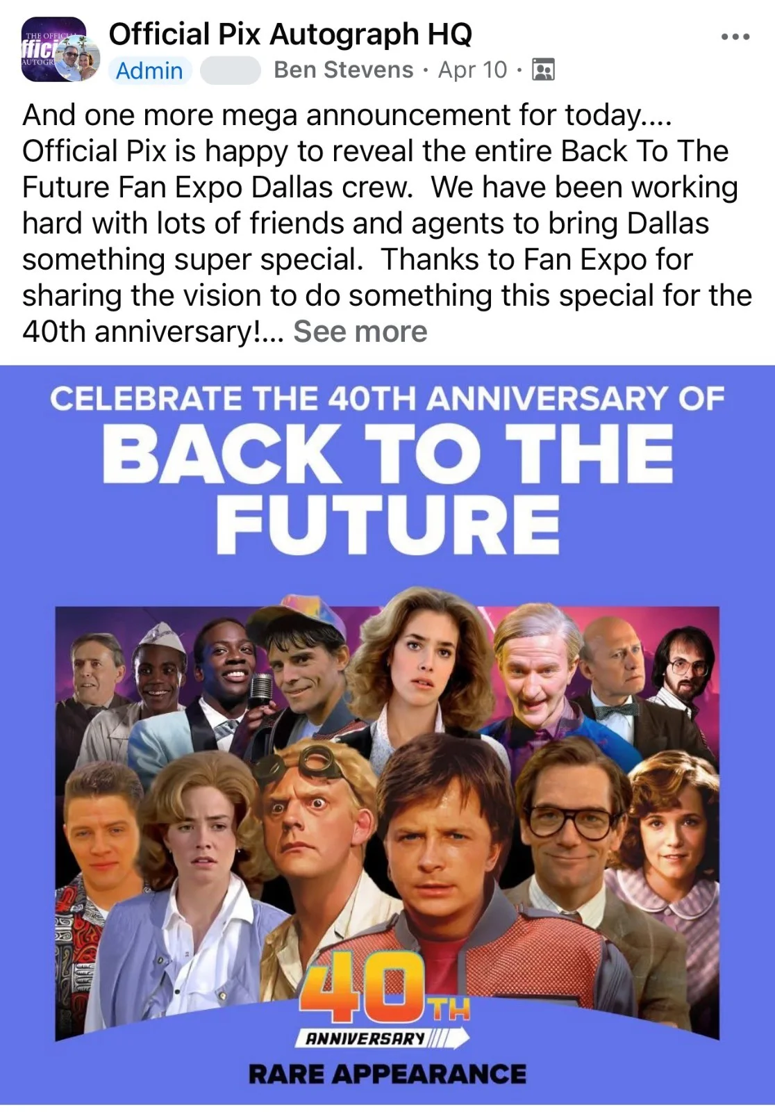 Michael J. Fox, Christopher Lloyd — Michael J. Fox & Christopher Lloyd Signed 8x10 Photo OP COA Back to the Future, image 5
