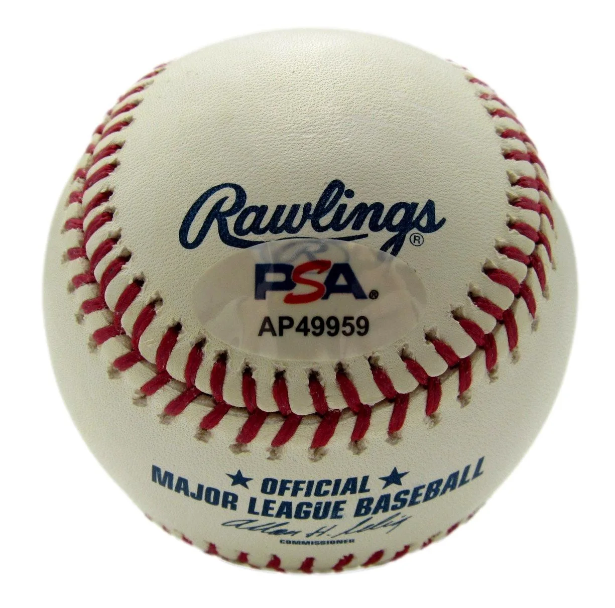 Kevin Costner Actor Signed/Autographed OML Baseball PSA/DNA 203636, image 2
