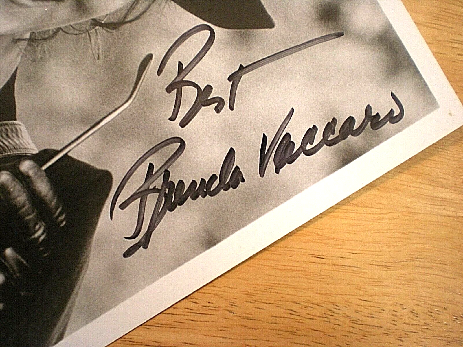 BRENDA VACARRO — HAND SIGNED PHOTO BEAUTIFUL BRENDA VACCARO STARRED IN MIDNIGHT COWBOY, image 2