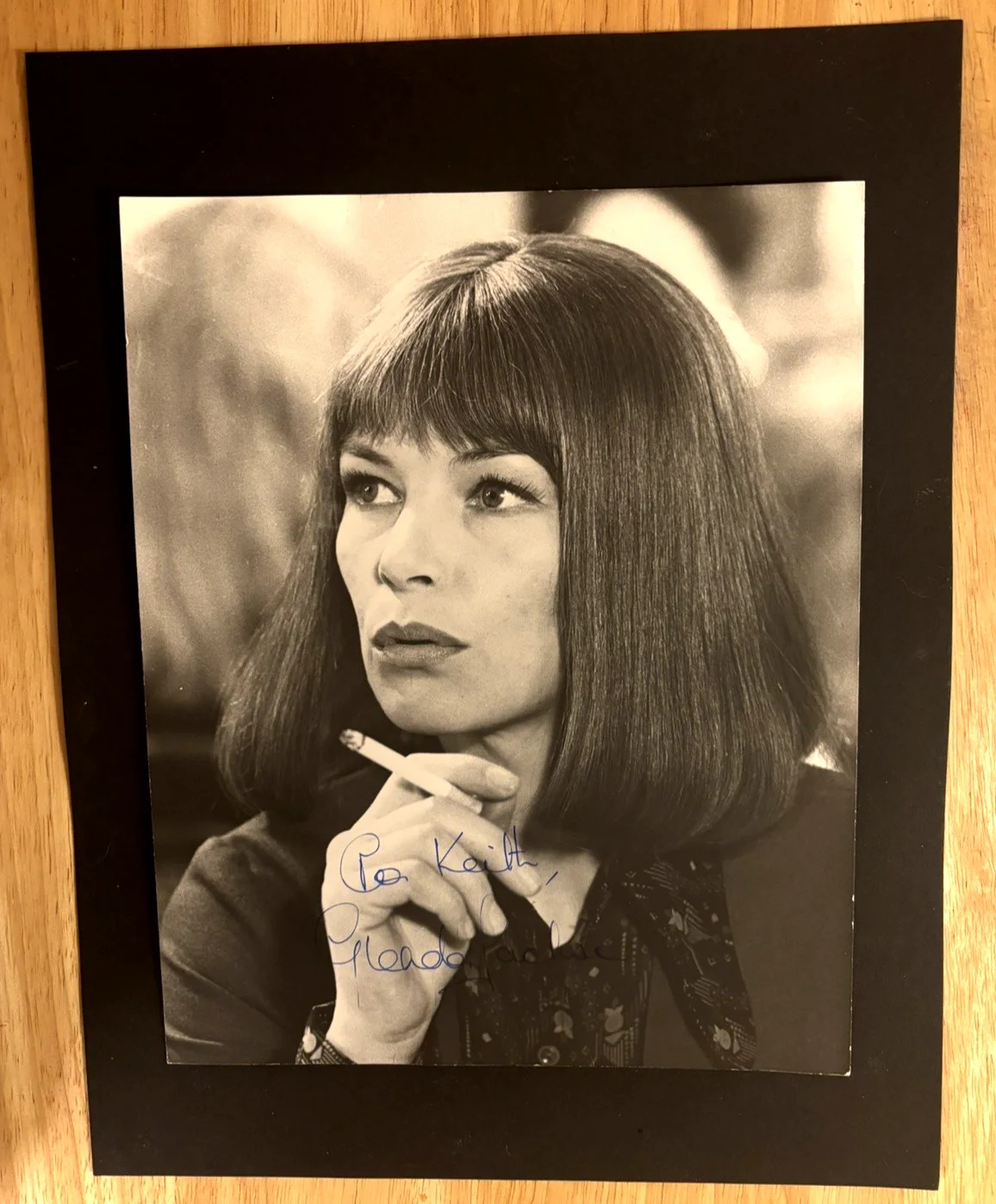 GLENDA JACKSON — GLENDA JACKSON SIGNED PHOTO -"TOUCH OF CLASS" LATE ENGLISH ACTRESS-ACADEMY AWARD, изображение 3