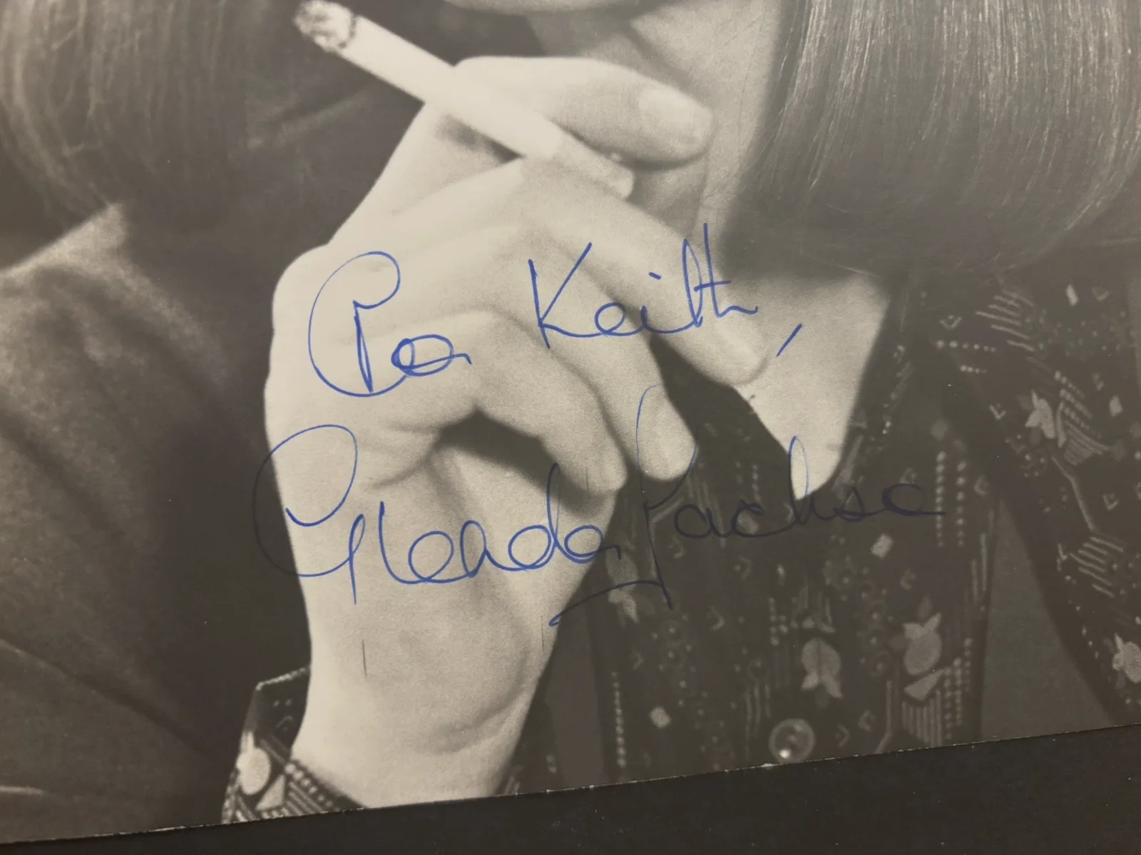 GLENDA JACKSON — GLENDA JACKSON SIGNED PHOTO -"TOUCH OF CLASS" LATE ENGLISH ACTRESS-ACADEMY AWARD, изображение 4