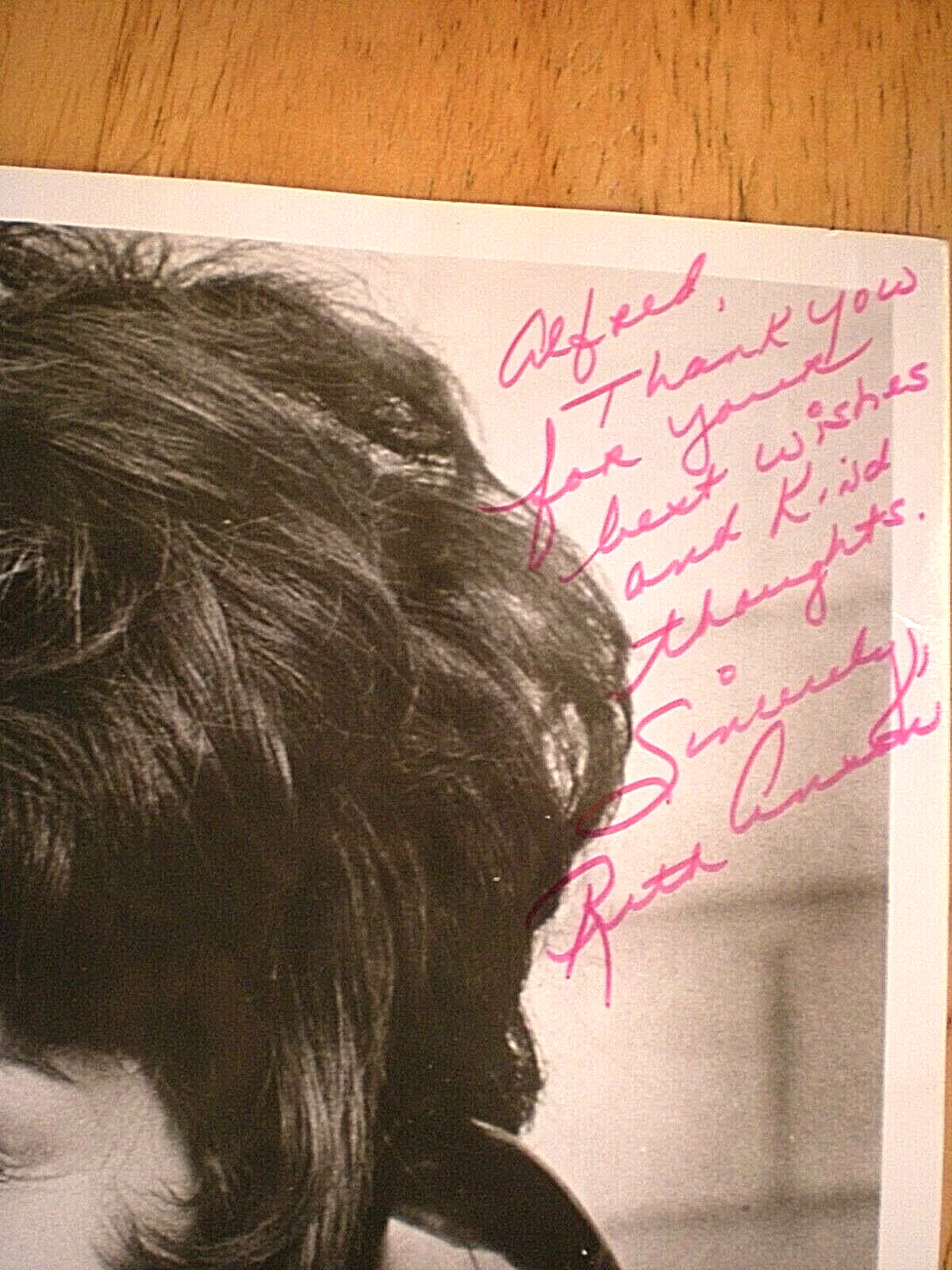 RUTH ANSON — HAND SIGNED BEAUTIFUL PHOTO OF ACTRESS RUTH ANSON "THE BRADY BUNCH", изображение 2