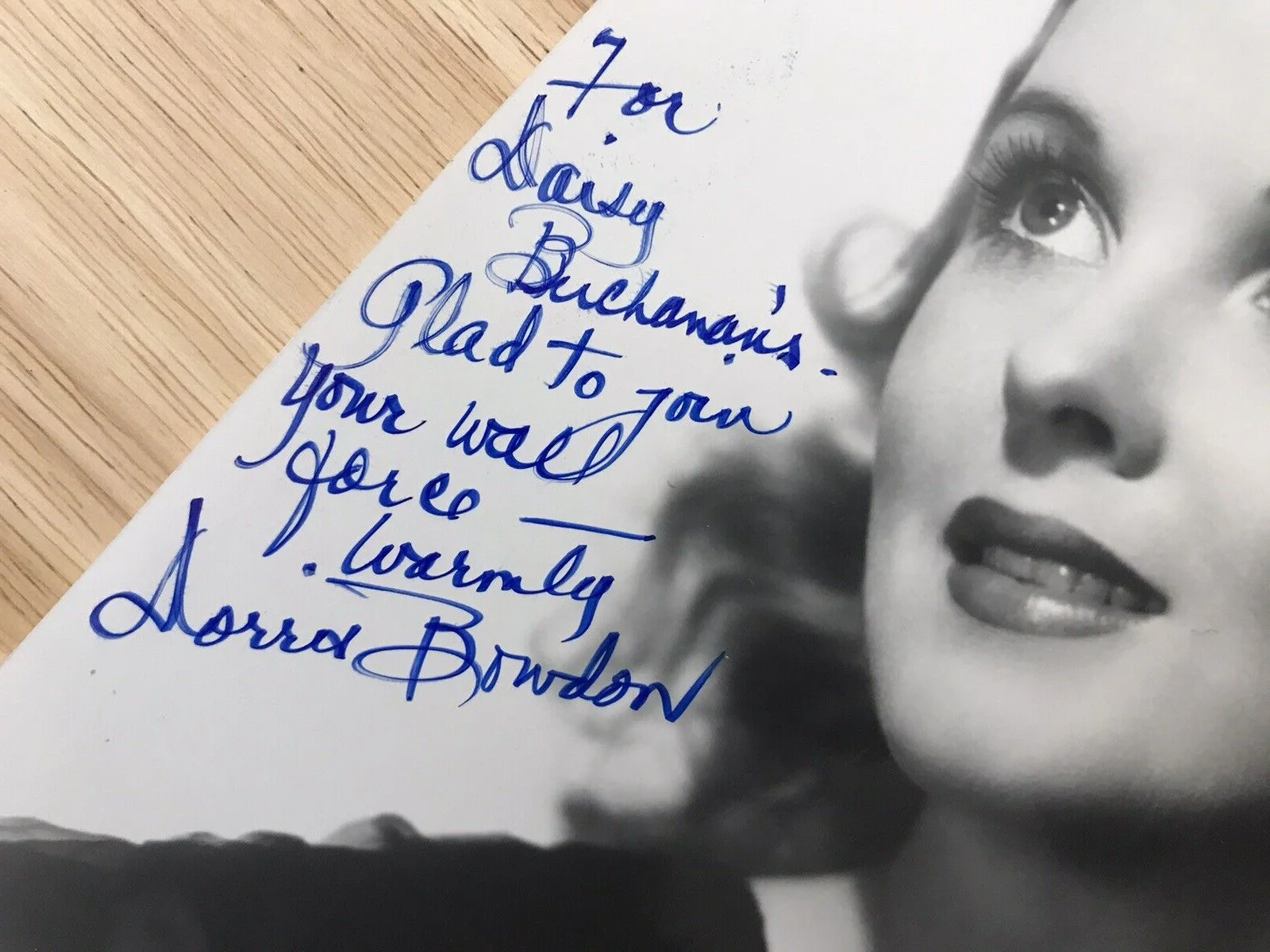 Dorris Bowdon — Dorris Bowdon Signed Photo The Grapes Of Wrath- Drums Along The Mohawk -deceased, изображение 3