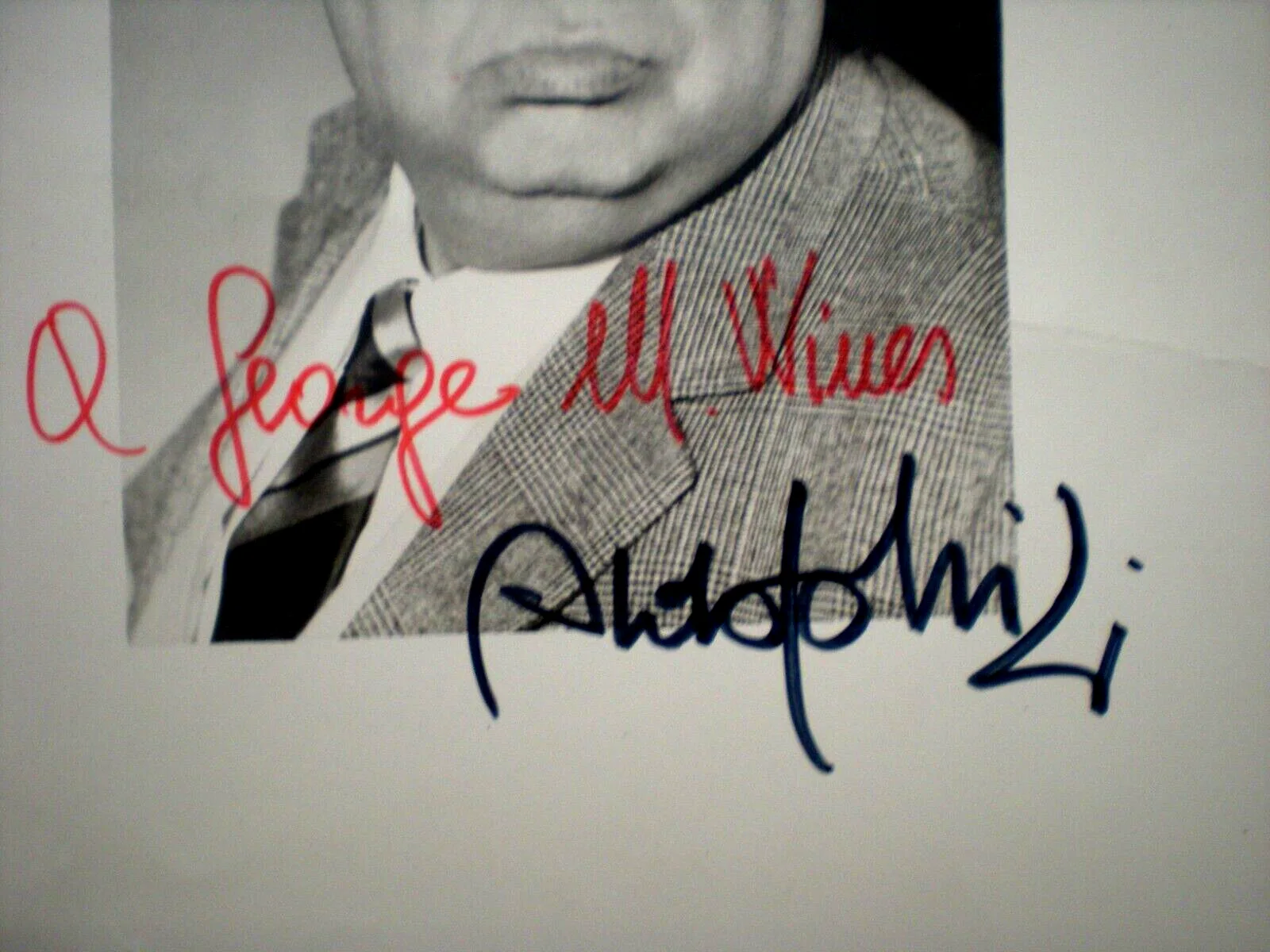 ALDO FABRIZI — RARE SIGNED PHOTO ALDO FABRIZI-DECEASED ITALIAN ACTOR 'HEROIC PRIEST' IN "ROME", изображение 4