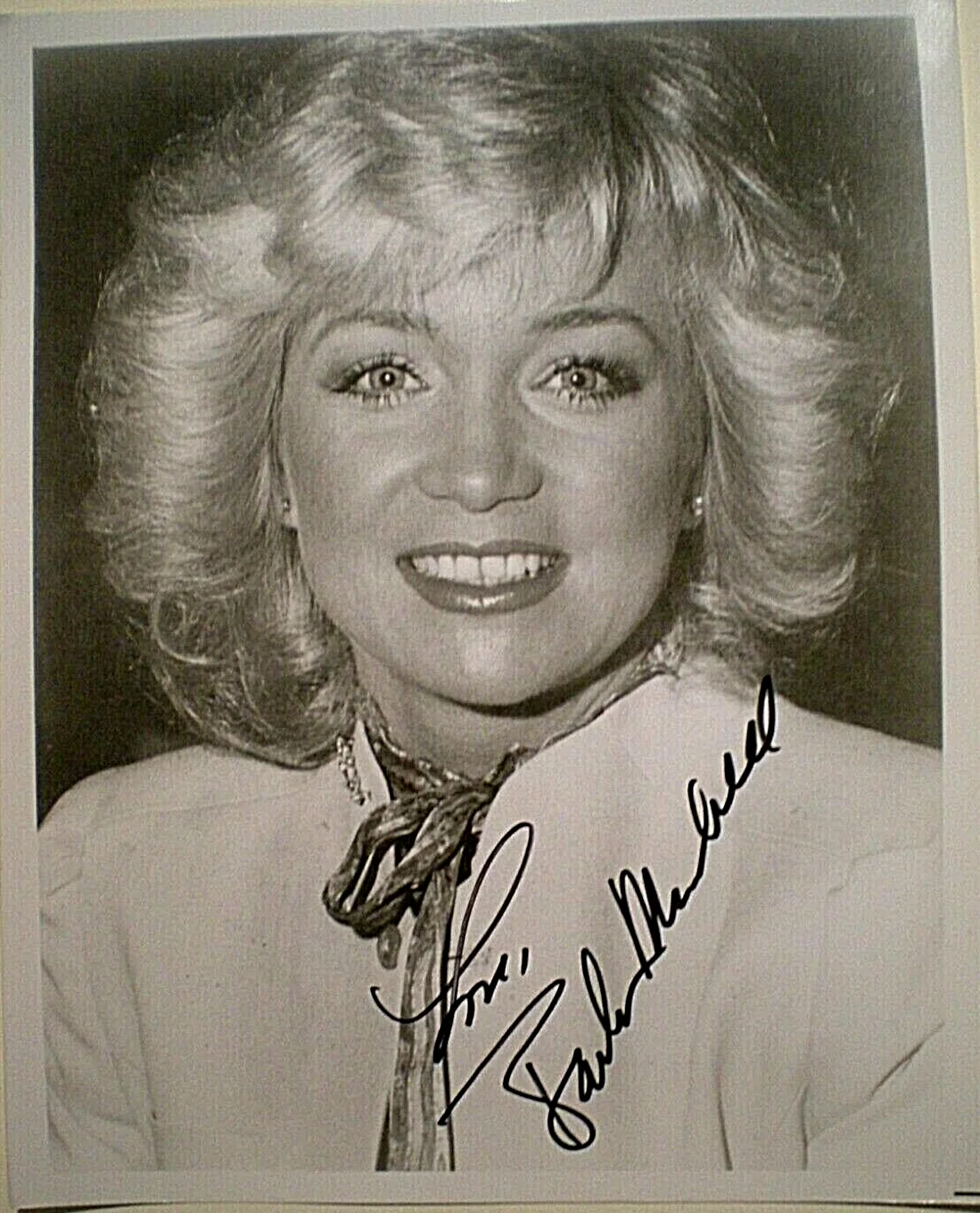 SIGNED PHOTO YOUNG PHOTO COUNTRY MUSIC LEGEND BARBARA MANDRELL-IF LOVIN YOU IS, изображение 3