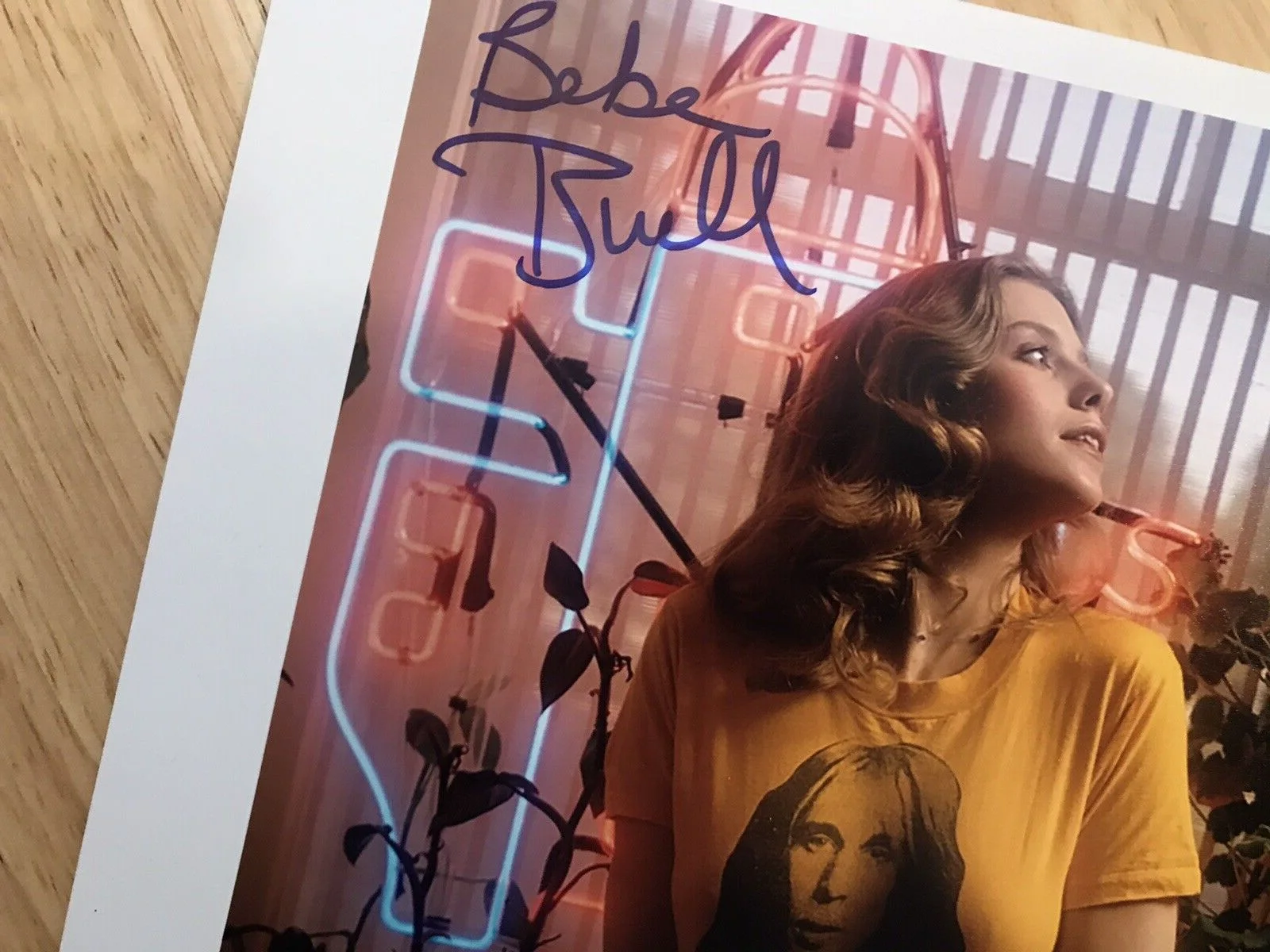 BEBE BUELL SIGNED PHOTO -SINGER AND MODEL -LIV TYLER'S MOTHER, image 2